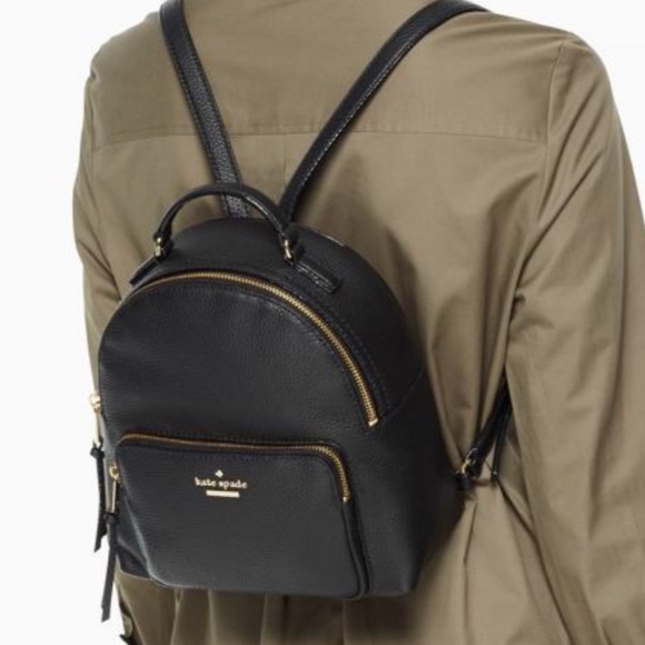 Kate Spade Jackson Street medium Backpack Black - Picture 2 of 8